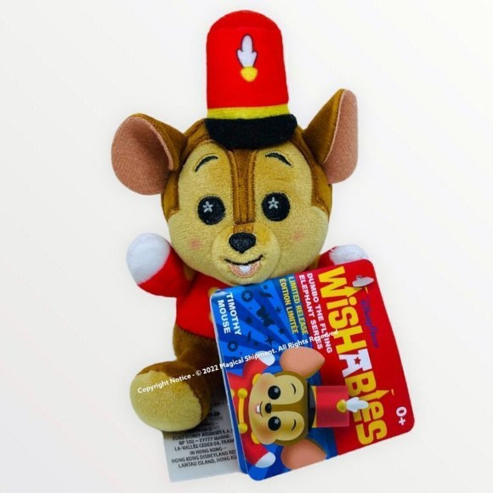 Disney Parks - Wishables Plush – Timothy Mouse – Micro 4'' – Limited‎ Release